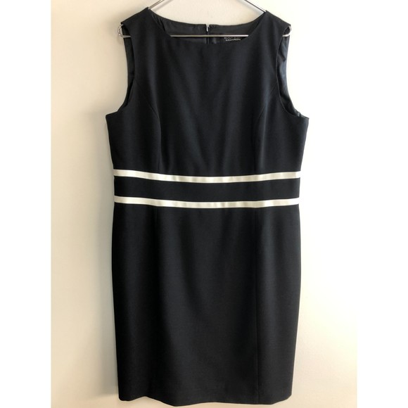 Women's Black Label by Evan Picone Black Dress 16